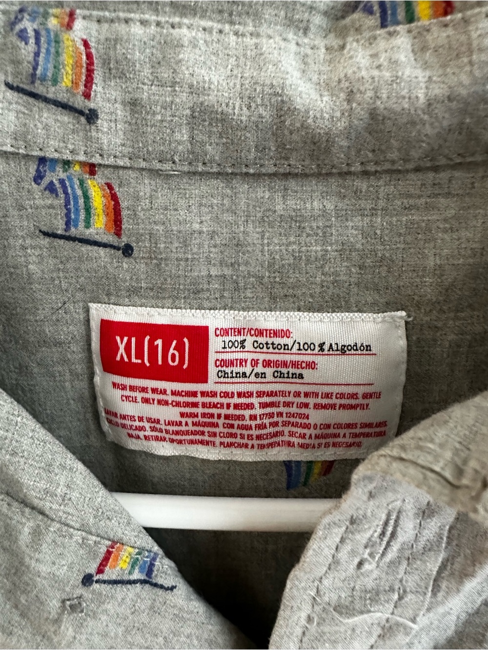 Target Pride Short Sleeve Button Down - Picture 2 of 2